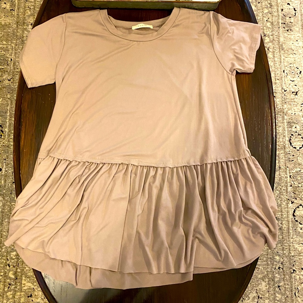 Entero peplum top